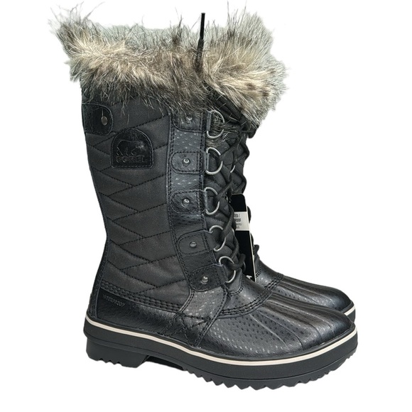 Sorel Tofino II Faux Fur Lined Waterproof Boot Women’s Black 5 - Picture 13 of 13